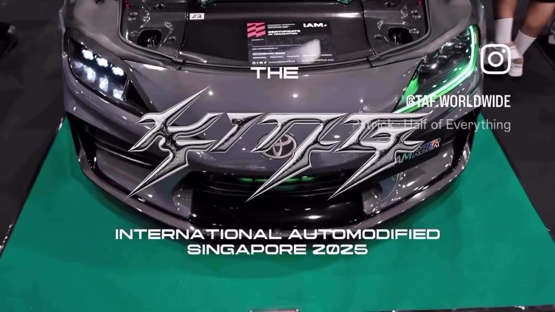 King of iAM Singapore 2025 — official video, title card